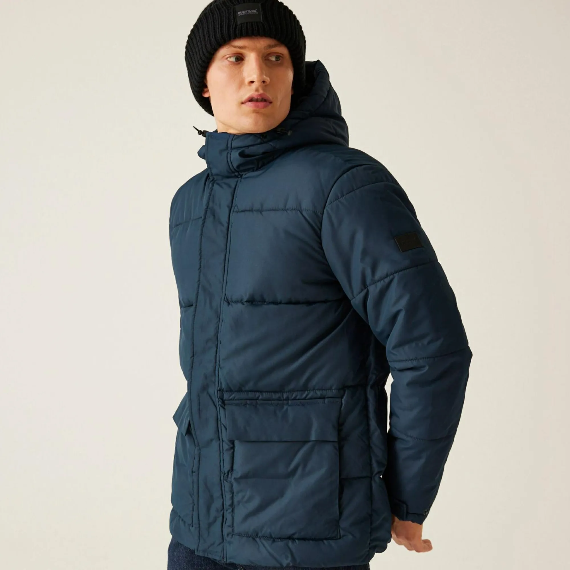 Regatta Padded Jackets<Men's Falkner Baffled Jacket |