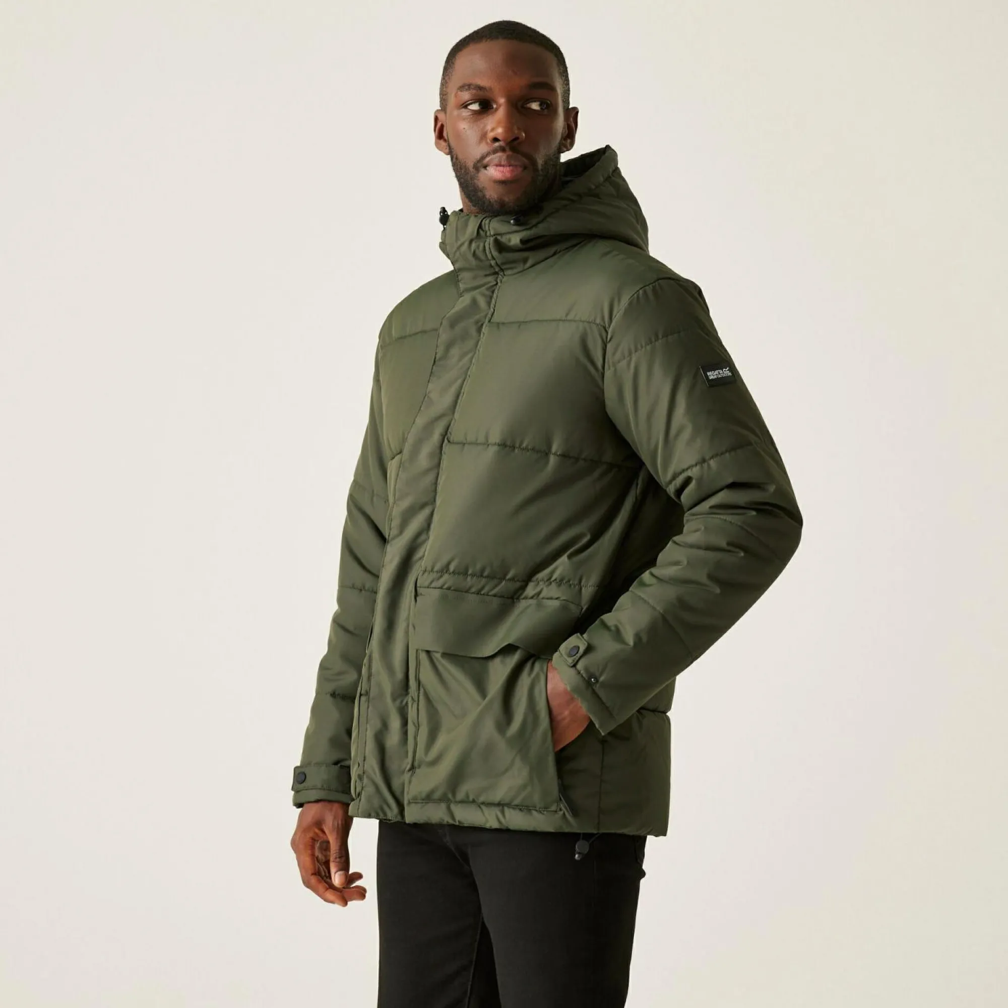 Regatta Padded Jackets<Men's Falkner Baffled Jacket |