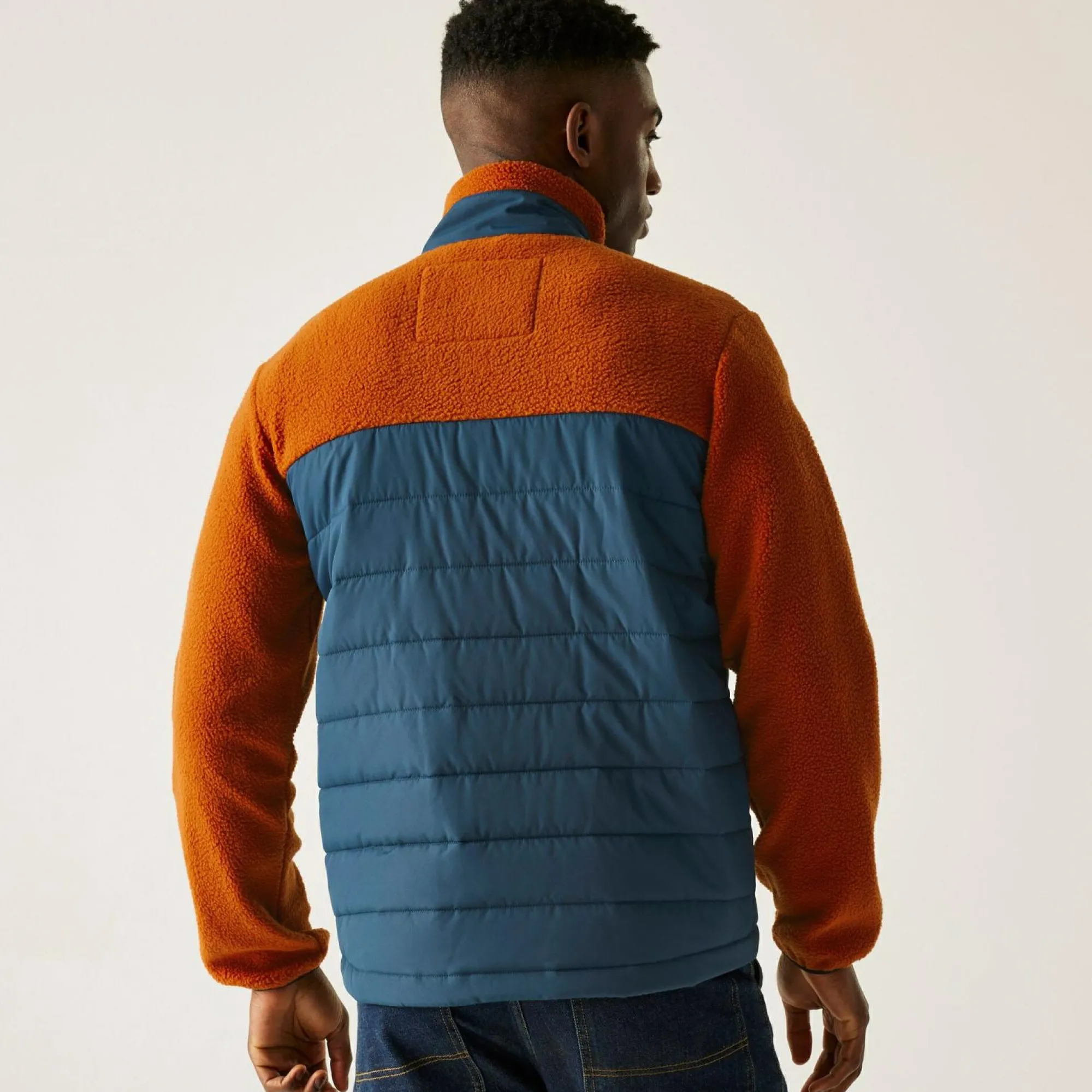 Regatta Full Zip Fleece<Men's Frankie Borg Hybrid Full Zip Fleece |