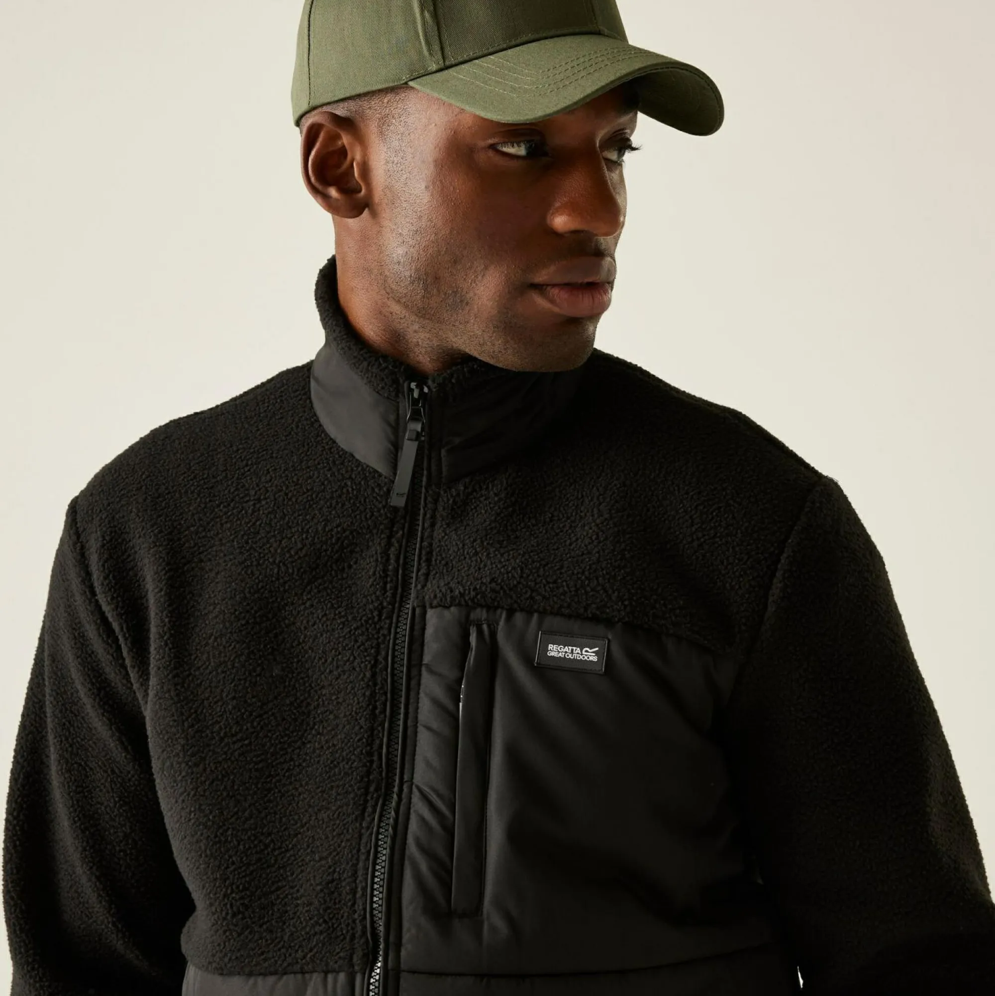 Regatta Full Zip Fleece<Men's Frankie Borg Hybrid Full Zip Fleece |