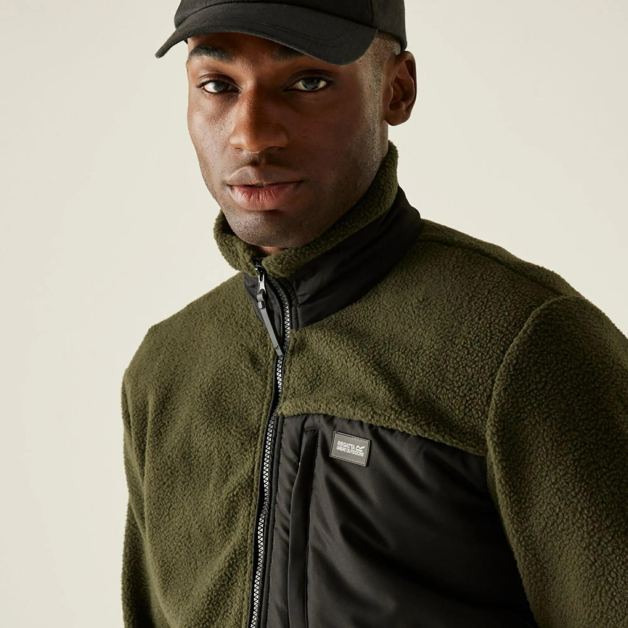 Regatta Full Zip Fleece<Men's Frankie Borg Hybrid Full Zip Fleece |