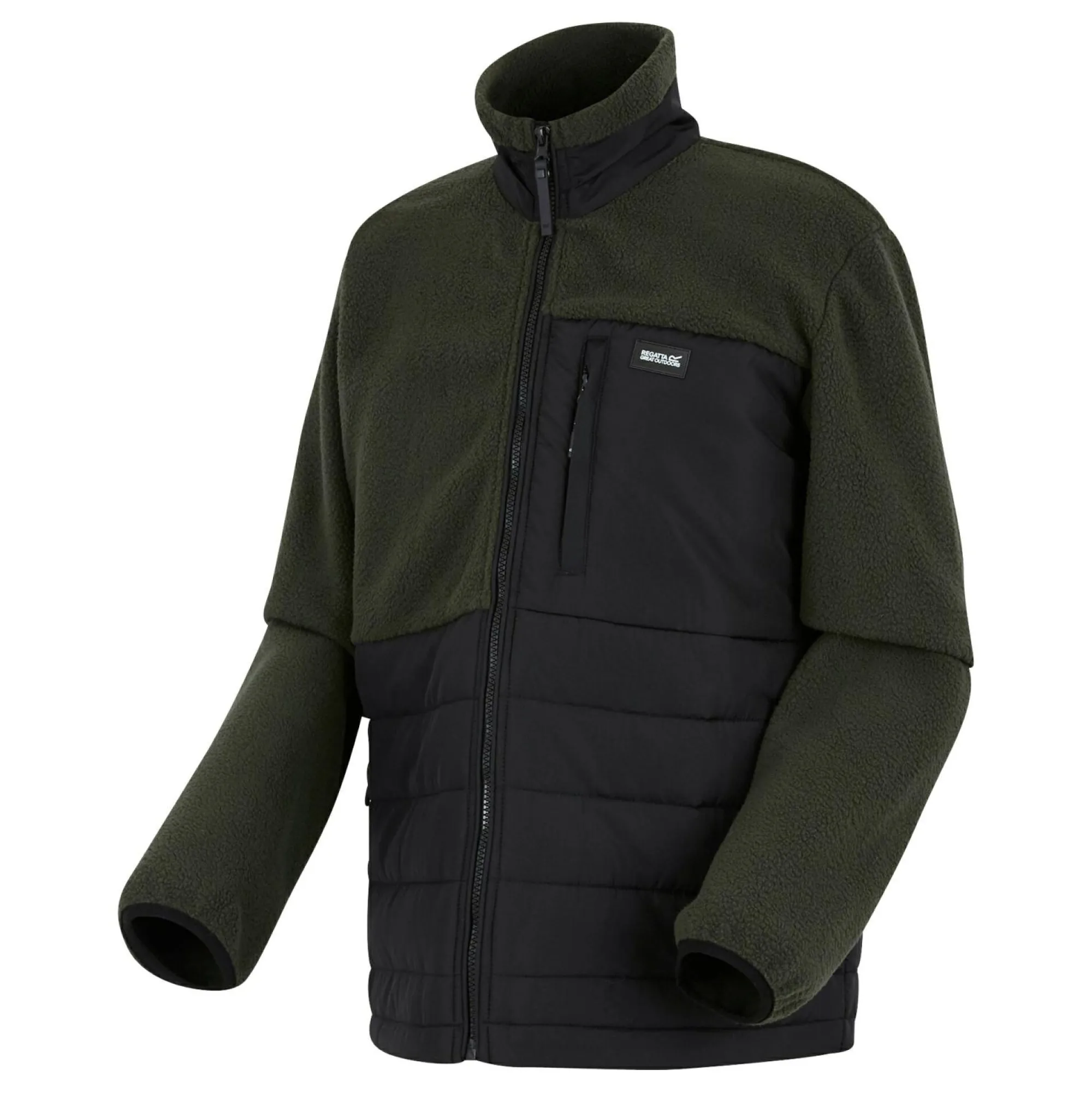 Regatta Full Zip Fleece<Men's Frankie Borg Hybrid Full Zip Fleece |