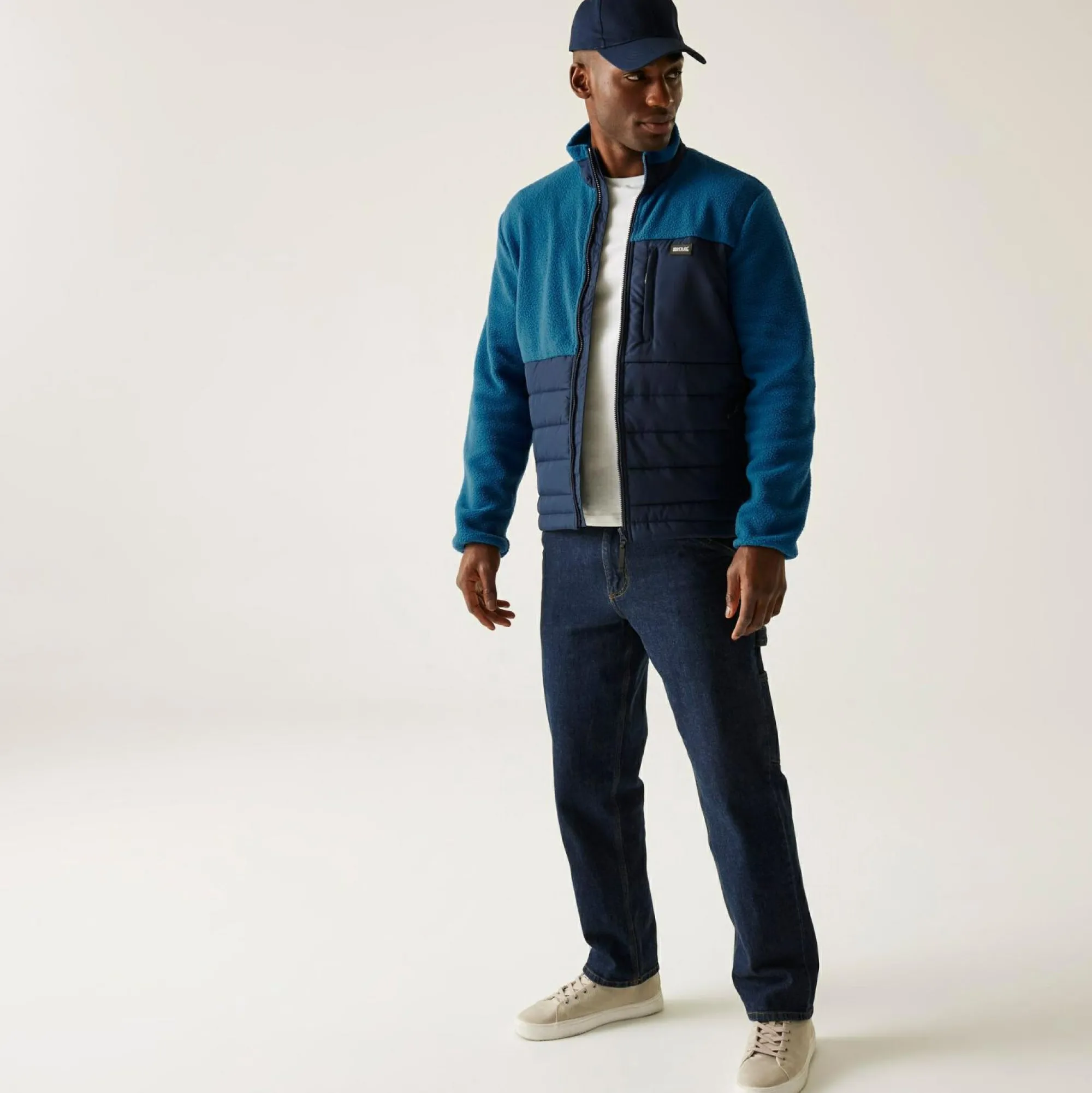 Regatta Full Zip Fleece<Men's Frankie Borg Hybrid Full Zip Fleece |