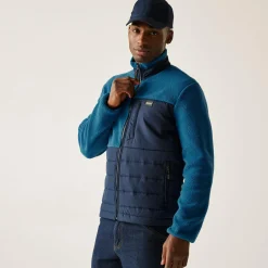 Regatta Full Zip Fleece<Men's Frankie Borg Hybrid Full Zip Fleece |