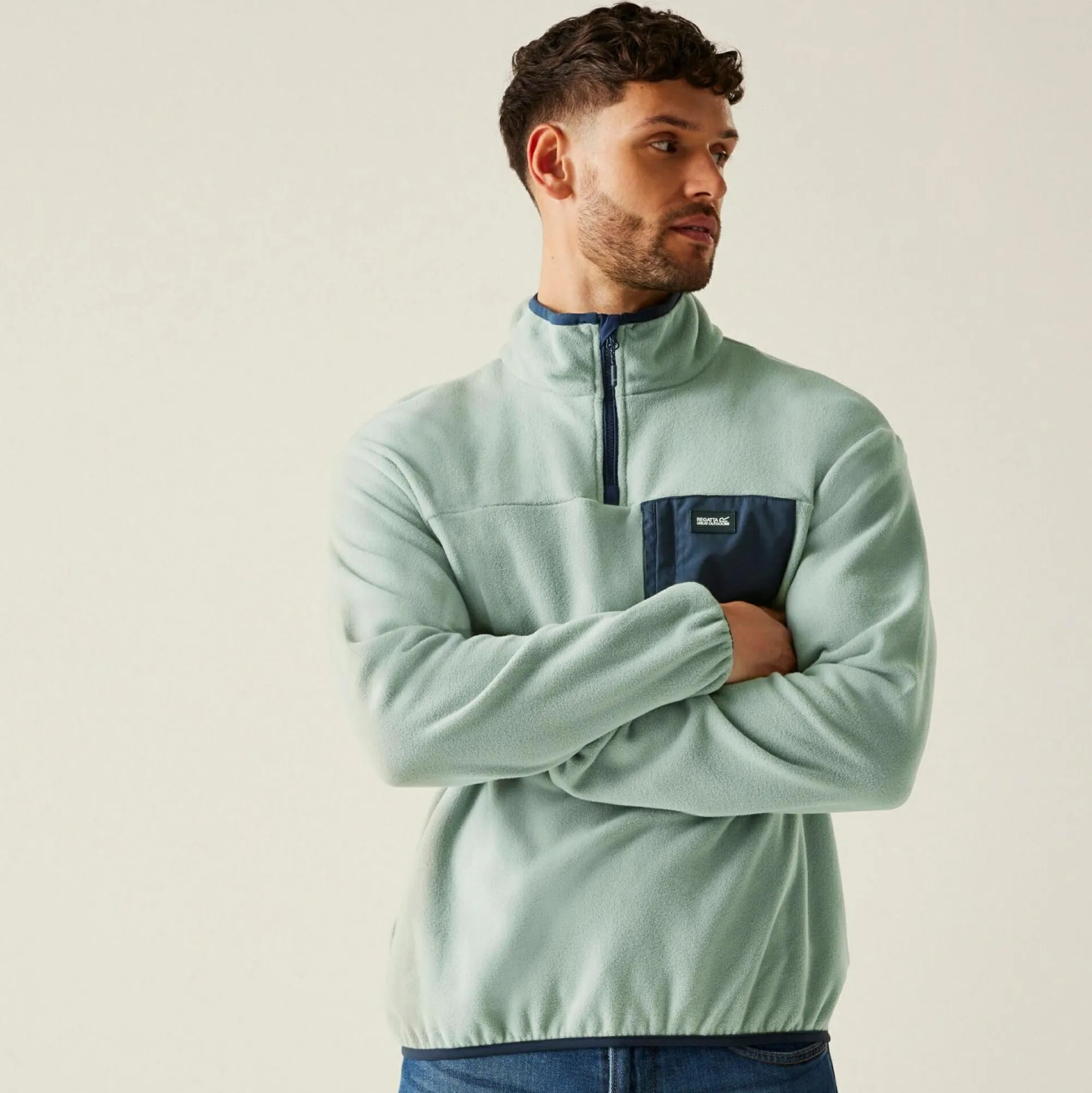 Regatta Half Zip Fleece|Festival<Men's Frankie Half Zip Fleece |