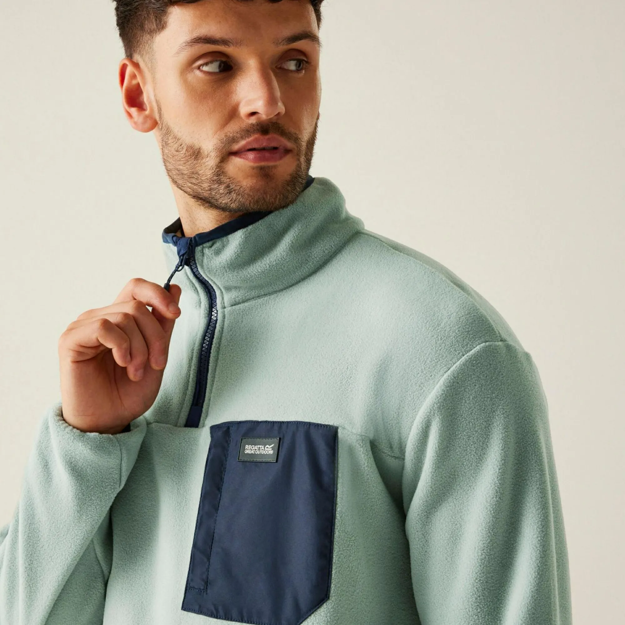 Regatta Half Zip Fleece|Festival<Men's Frankie Half Zip Fleece |