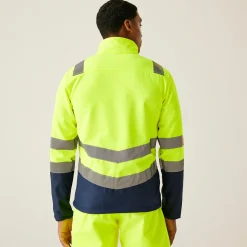 Regatta Jackets|Softshell Jackets<Men's Hi-Vis 2-Layer Softshell Jacket |
