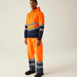 Regatta Hoodies & Sweatshirts<Men's Hi-Vis Overhead Hoodie |