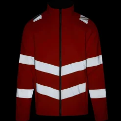 Regatta Jackets<Men's Hi-Vis Pro Contract Ablaze 2 Layer Softshell Jacket |