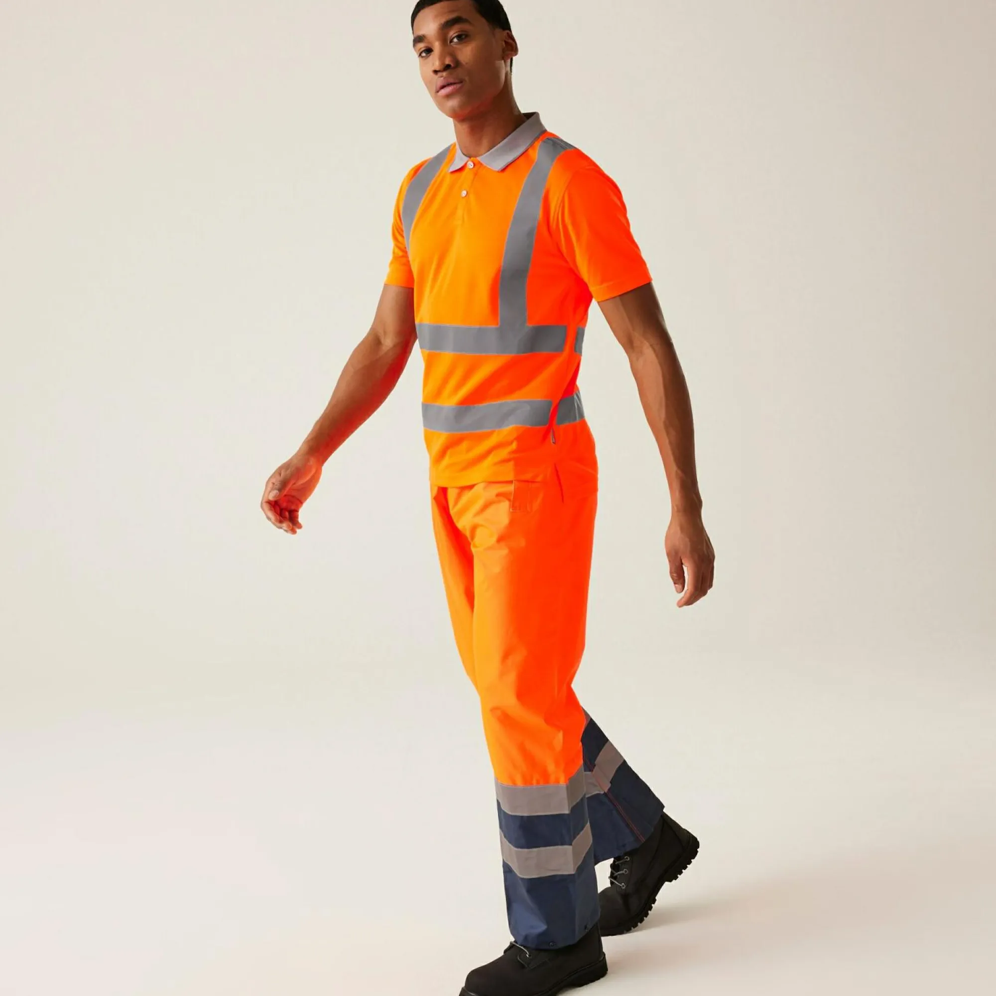 Regatta Vests<Men's Hi-Vis Pro Contract Polo |