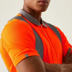 Regatta Vests<Men's Hi-Vis Pro Contract Polo |