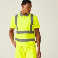 Regatta Vests<Men's Hi-Vis Pro Contract Polo |