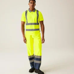 Regatta Vests<Men's Hi-Vis Pro Contract Polo |