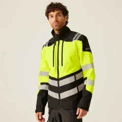 Regatta Jackets|Softshell Jackets<Men's Hi-Vis X PRO 3 Layer Softshell Jacket - Class 2 |