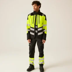 Regatta Jackets|Softshell Jackets<Men's Hi-Vis X PRO 3 Layer Softshell Jacket - Class 2 |