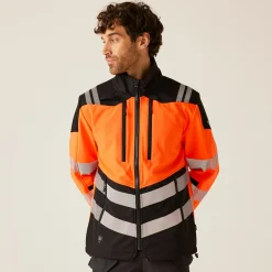 Regatta Jackets|Softshell Jackets<Men's Hi-Vis X PRO 3 Layer Softshell Jacket - Class 2 |