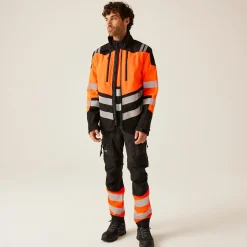 Regatta Jackets|Softshell Jackets<Men's Hi-Vis X PRO 3 Layer Softshell Jacket - Class 2 |