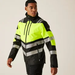 Regatta Jackets|Waterproof Jackets<Men's Hi-VIS X-PRO Waterproof Shell Jacket - Class 2 |