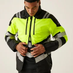 Regatta Jackets|Waterproof Jackets<Men's Hi-VIS X-PRO Waterproof Shell Jacket - Class 2 |