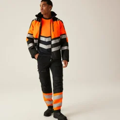 Regatta Jackets|Waterproof Jackets<Men's Hi-VIS X-PRO Waterproof Shell Jacket - Class 2 |