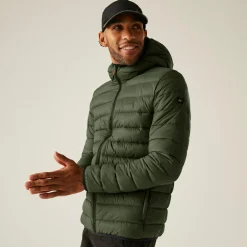 Regatta Padded Jackets<Men's Hooded Marizion Padded Jacket |