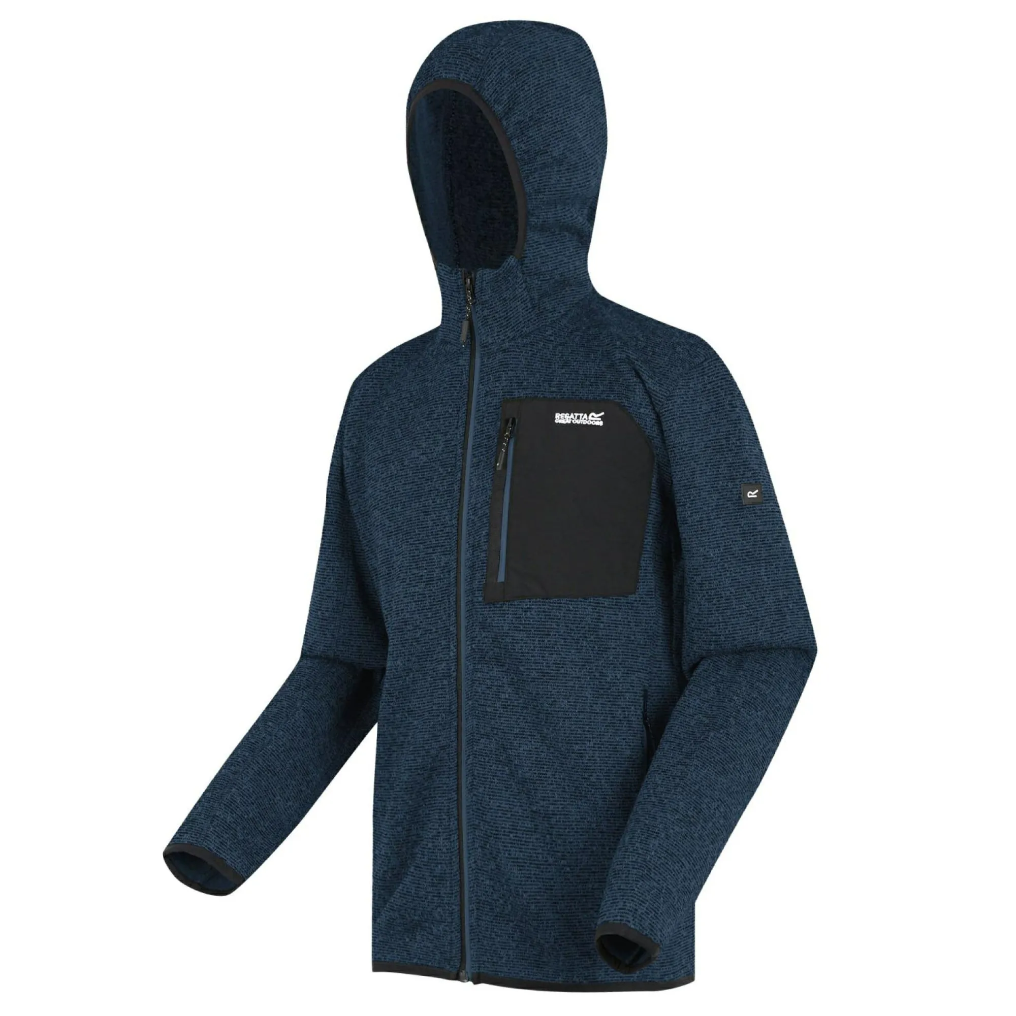 Regatta Full Zip Fleece<Men's Hooded Newhill Full Zip Fleece |