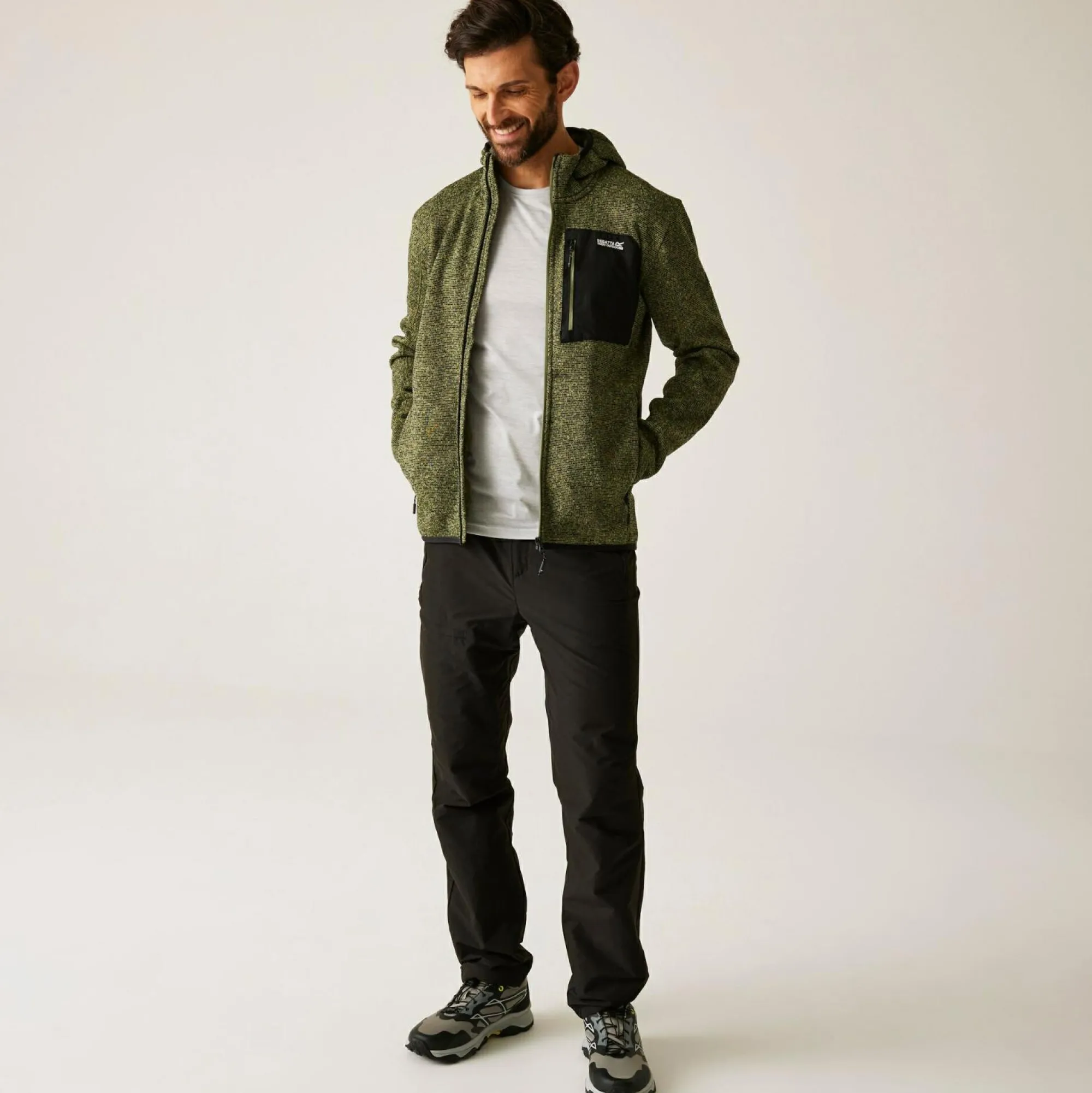 Regatta Full Zip Fleece<Men's Hooded Newhill Full Zip Fleece |