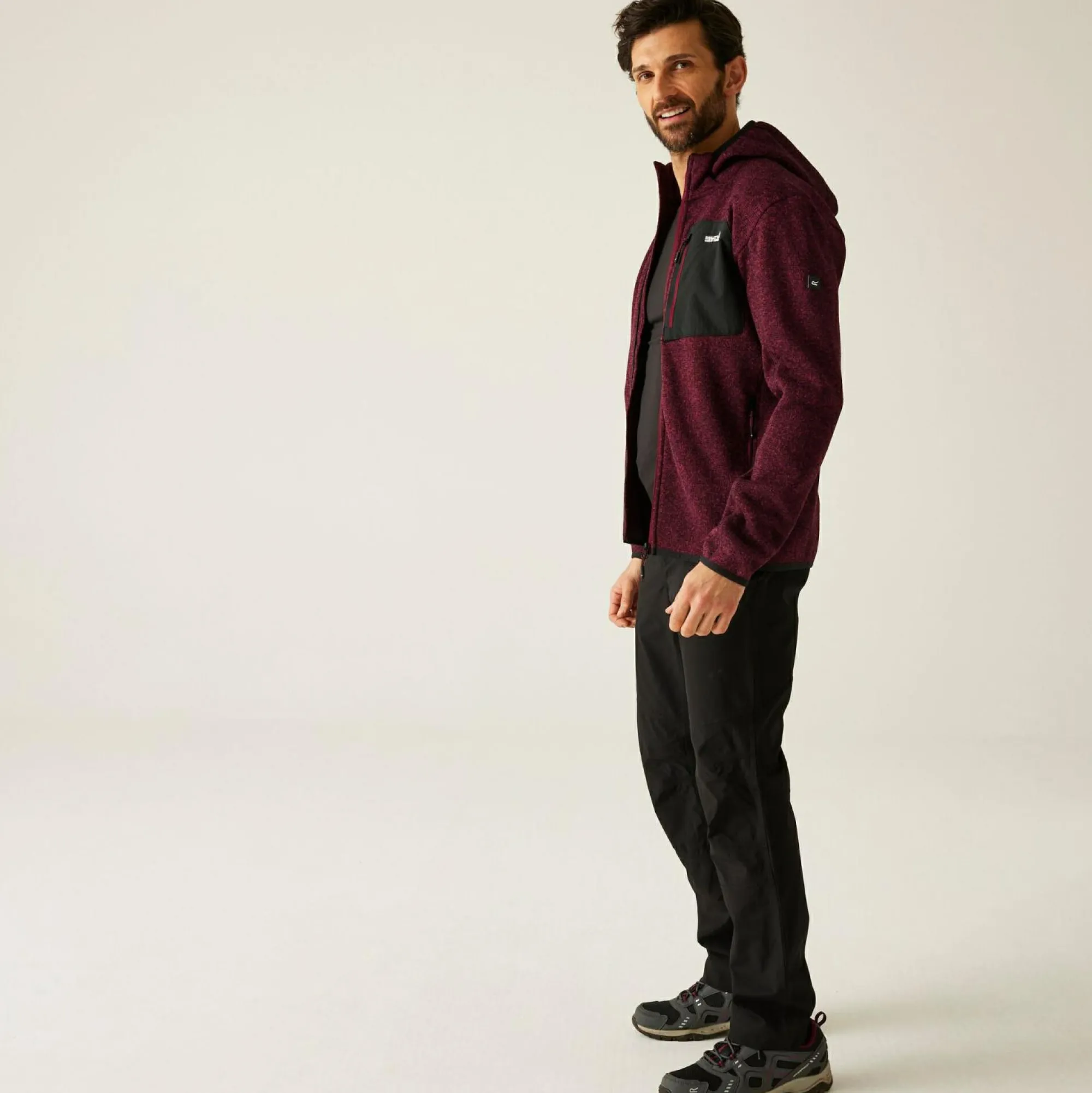 Regatta Full Zip Fleece<Men's Hooded Newhill Full Zip Fleece |
