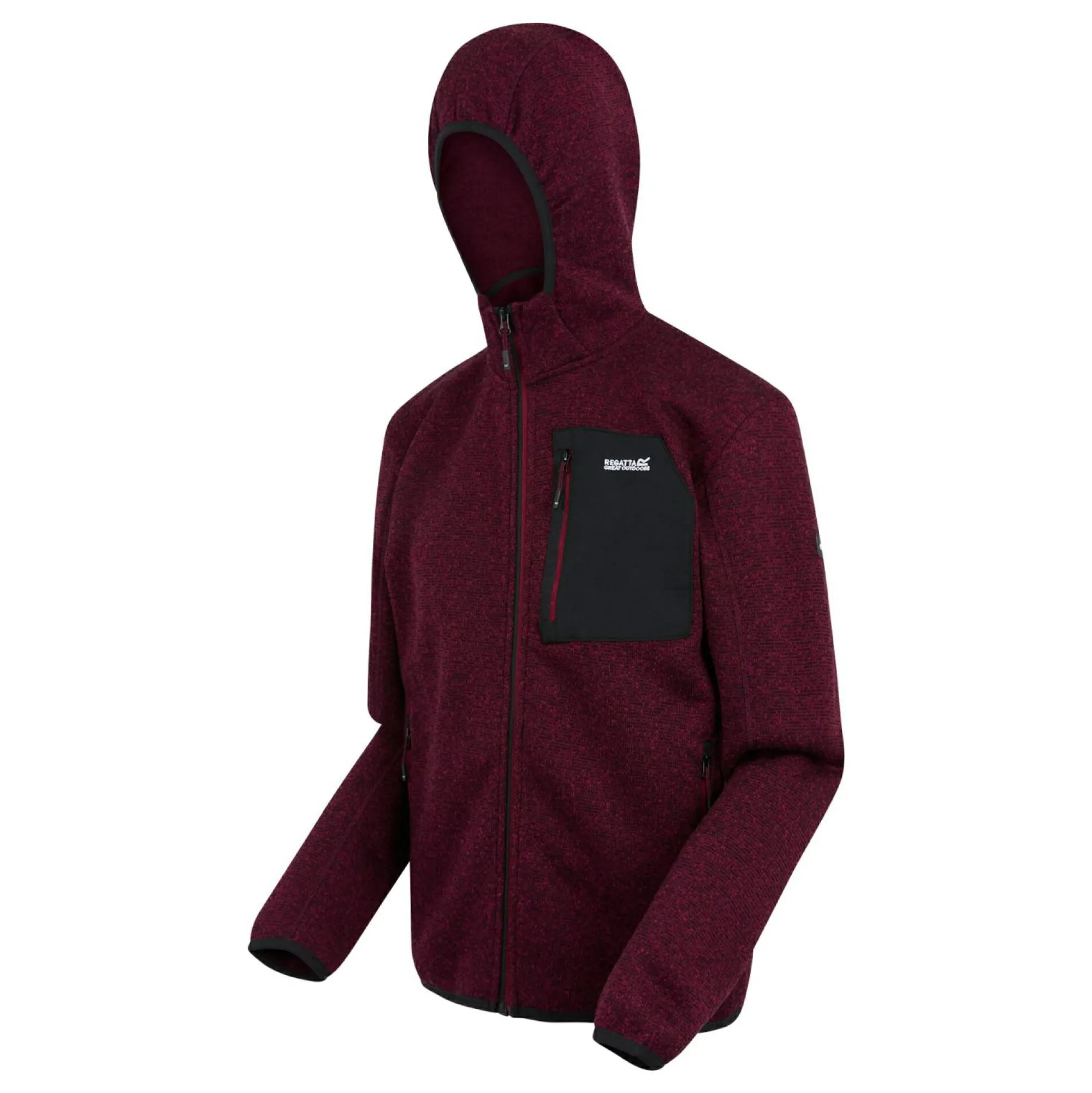 Regatta Full Zip Fleece<Men's Hooded Newhill Full Zip Fleece |