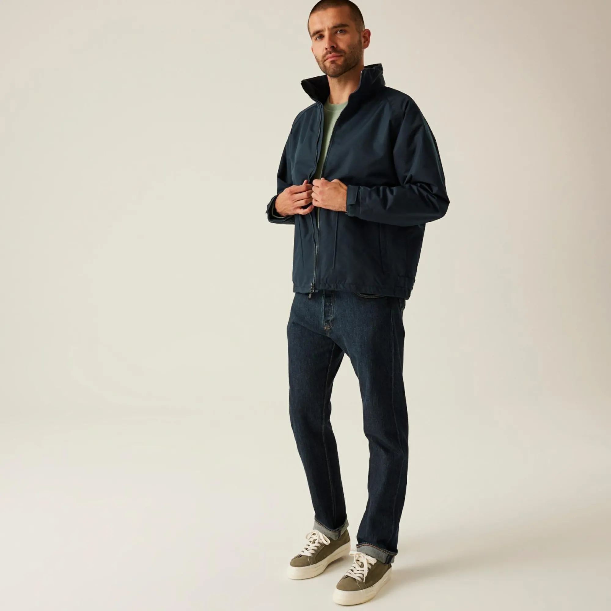 Regatta Waterproof Jackets<Men's Hudson Fleece Lined Waterproof Insulated Jacket |