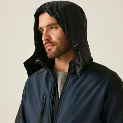 Regatta Softshell Jackets<Men's Hydroforce 3 Layer Membrane Hooded Softshell Jacket |