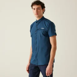 Regatta Shirts|Festival<Men's Insect-Repellent Packaway Short Sleeve Shirt |