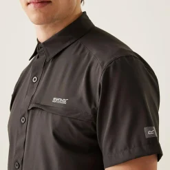 Regatta Shirts|Festival<Men's Insect-Repellent Packaway Short Sleeve Shirt |