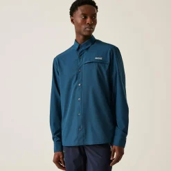 Regatta Staycation|Festival<Men's Insect-Repellent Packaway Long Sleeve Shirt |