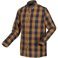 Regatta Shirts<Men's Lance Long Sleeved Checked Shirt |