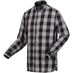 Regatta Shirts<Men's Lance Long Sleeved Checked Shirt |