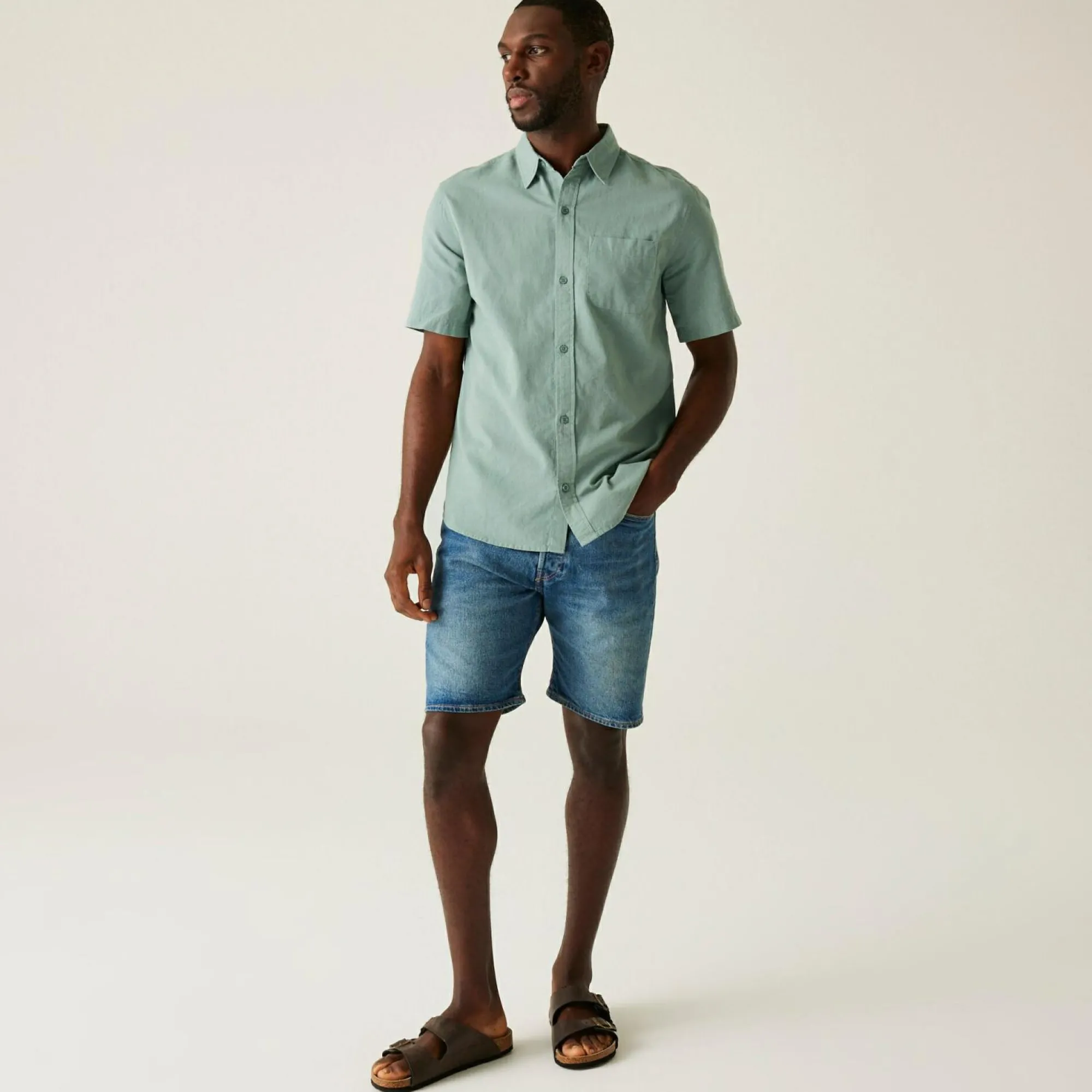 Regatta Shirts|Festival<Men's Loran Short Sleeve Shirt |