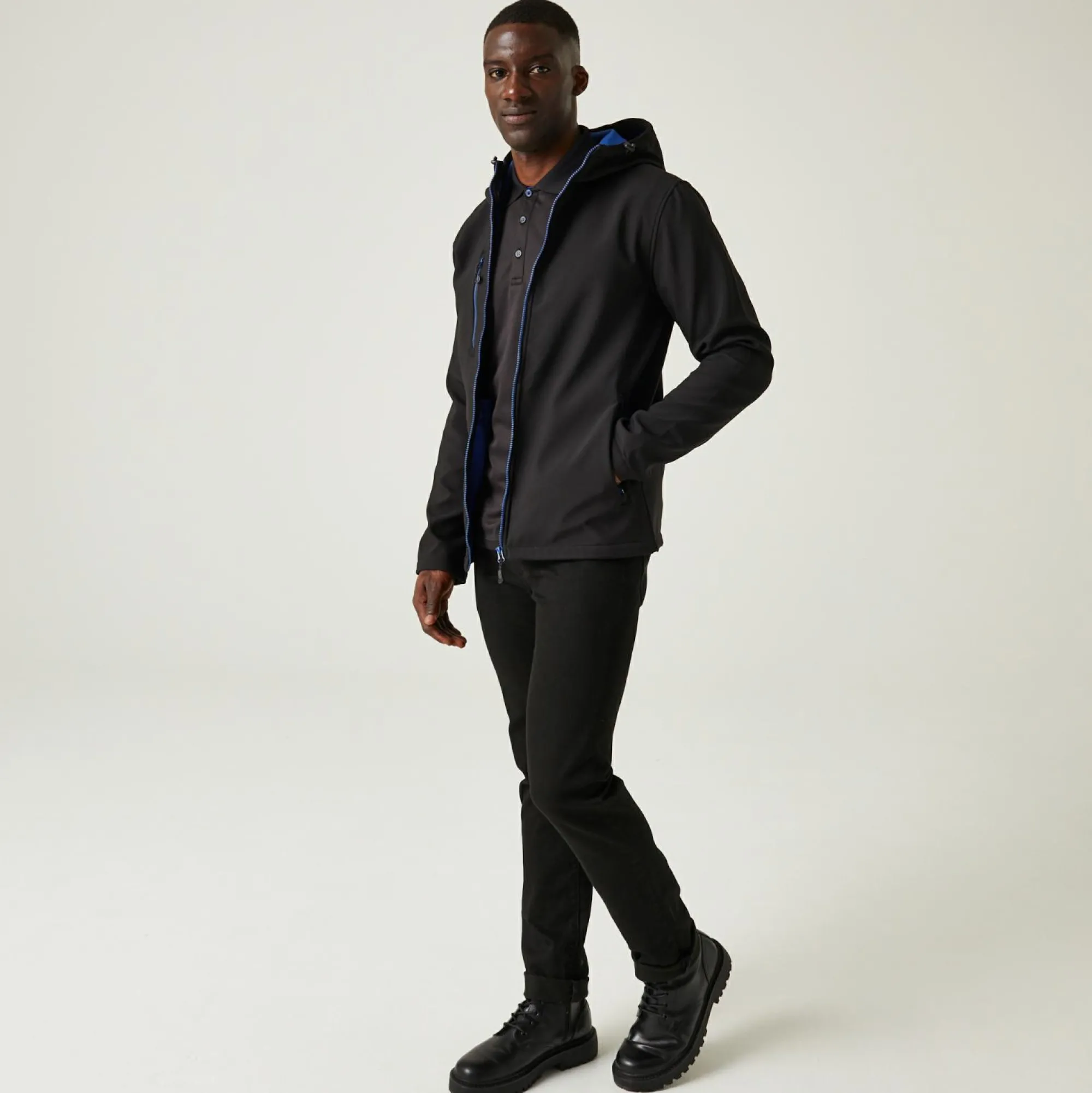 Regatta Softshell Jackets<Men's Navigate 2 Layer Hooded Softshell Jacket |