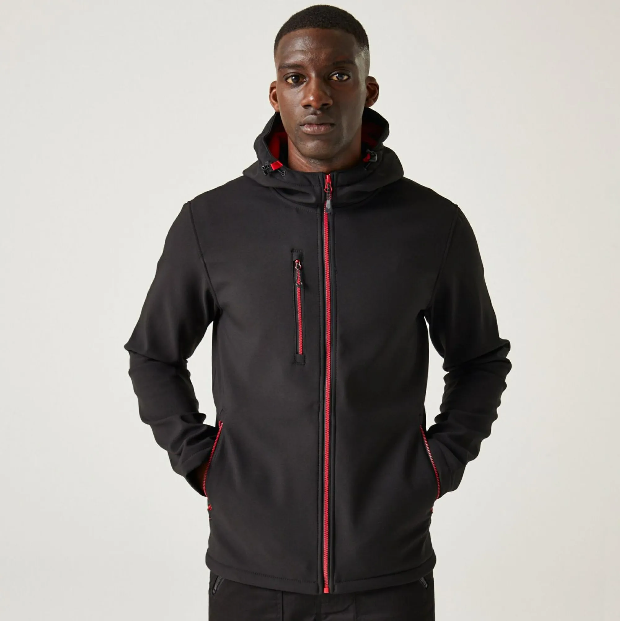 Regatta Softshell Jackets<Men's Navigate 2 Layer Hooded Softshell Jacket |