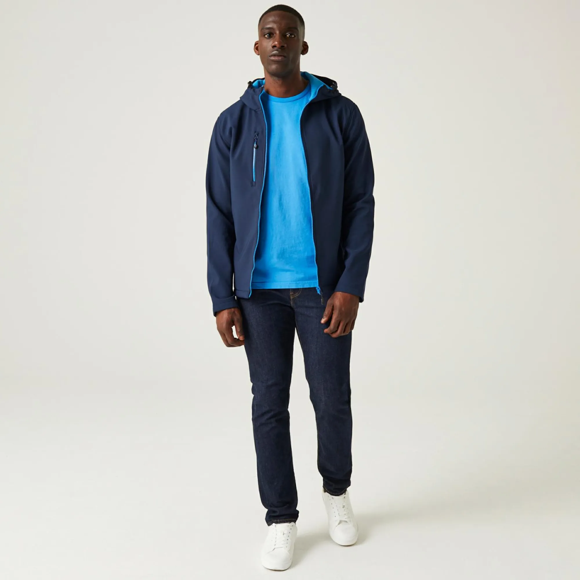 Regatta Softshell Jackets<Men's Navigate 2 Layer Hooded Softshell Jacket |