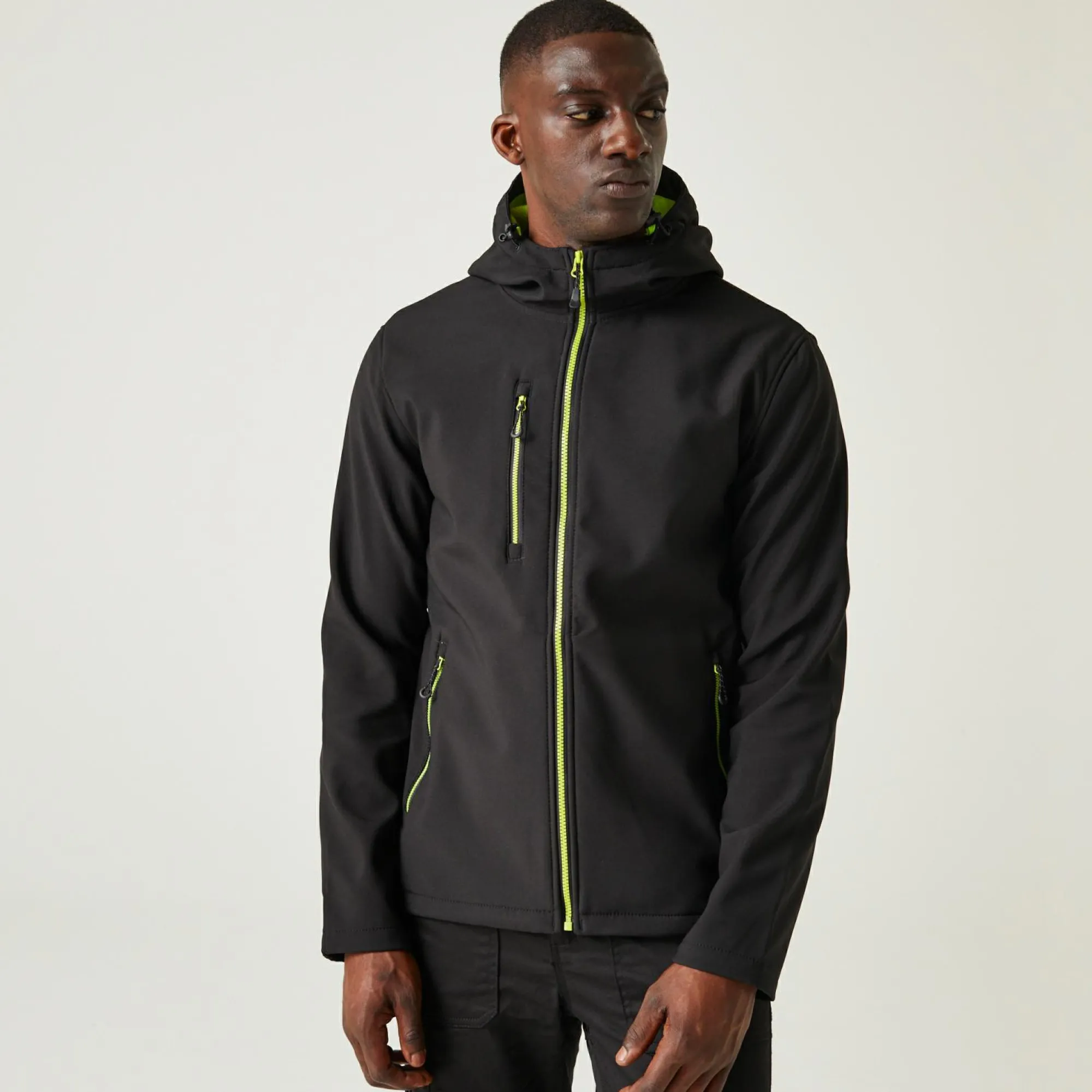 Regatta Softshell Jackets<Men's Navigate 2 Layer Hooded Softshell Jacket |