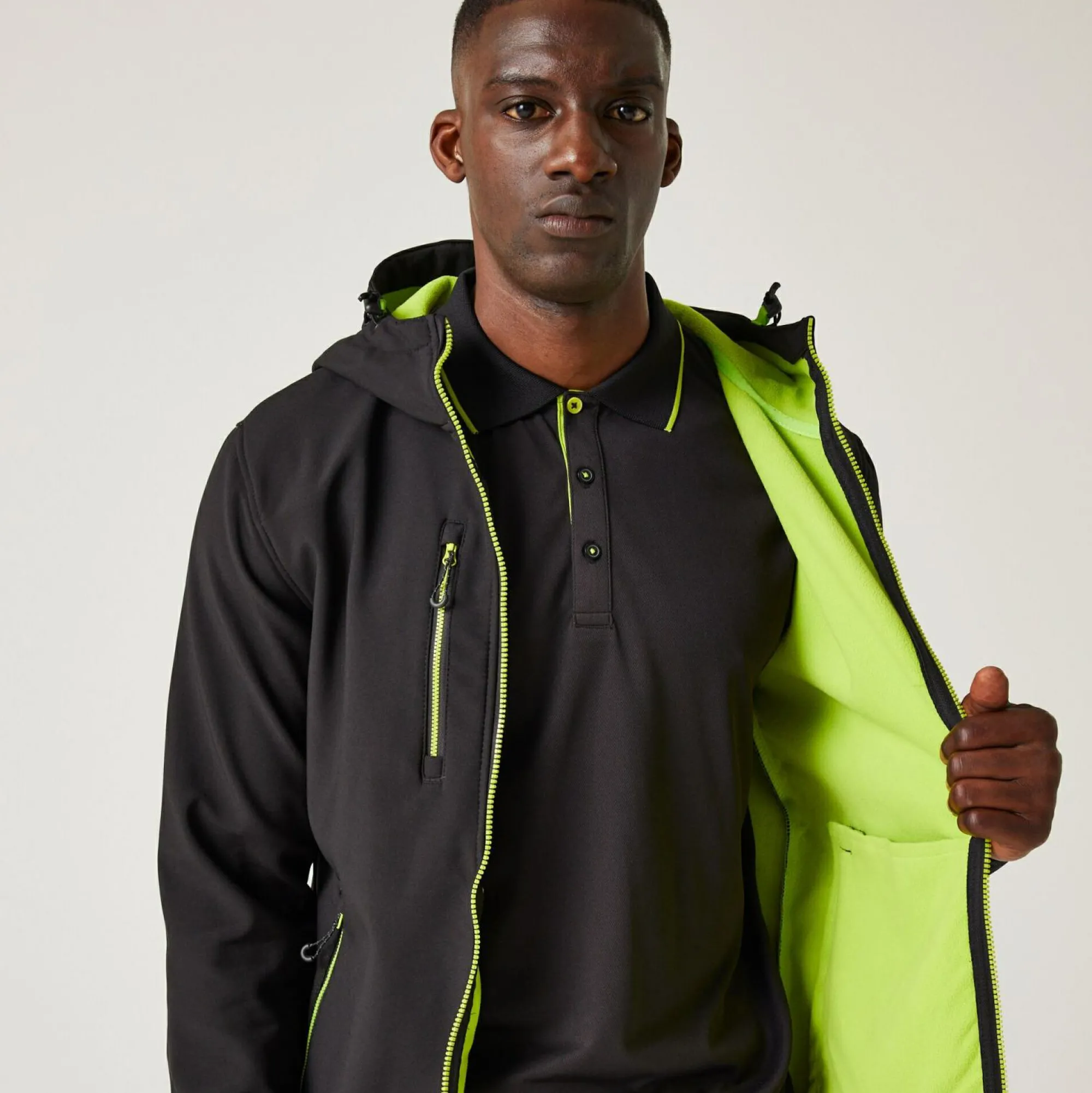 Regatta Softshell Jackets<Men's Navigate 2 Layer Hooded Softshell Jacket |