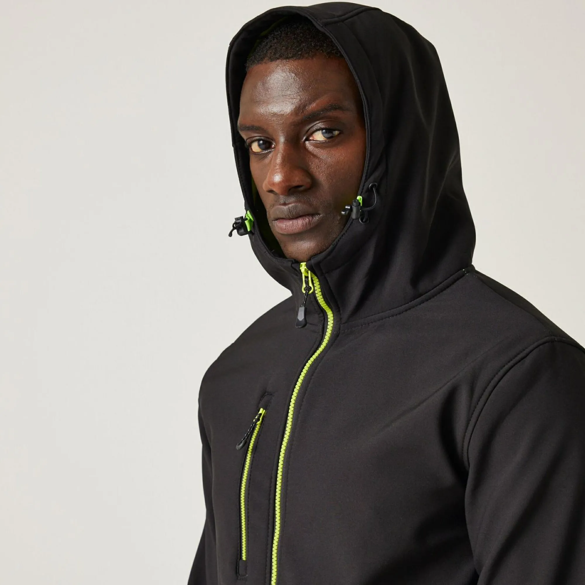 Regatta Softshell Jackets<Men's Navigate 2 Layer Hooded Softshell Jacket |
