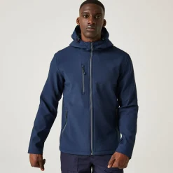 Regatta Softshell Jackets<Men's Navigate 2 Layer Hooded Softshell Jacket |
