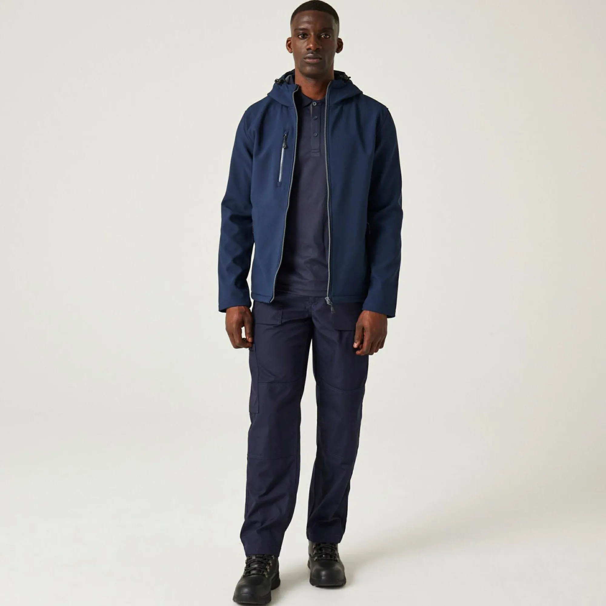 Regatta Softshell Jackets<Men's Navigate 2 Layer Hooded Softshell Jacket |