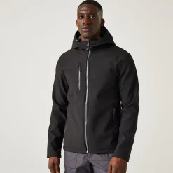 Regatta Softshell Jackets<Men's Navigate 2 Layer Hooded Softshell Jacket |