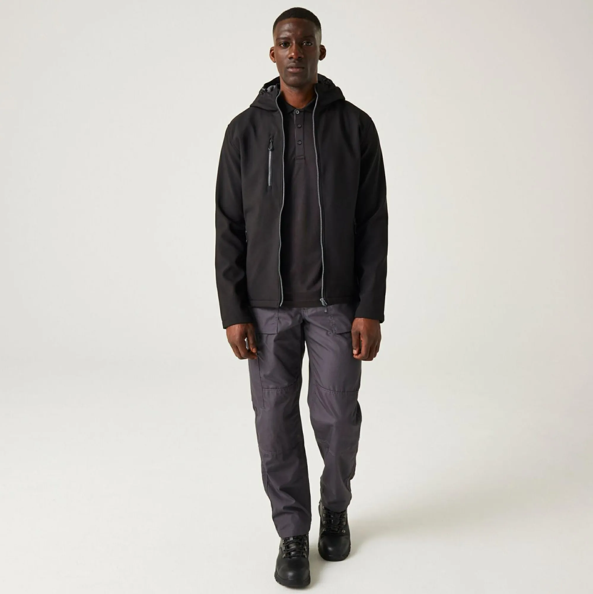 Regatta Softshell Jackets<Men's Navigate 2 Layer Hooded Softshell Jacket |