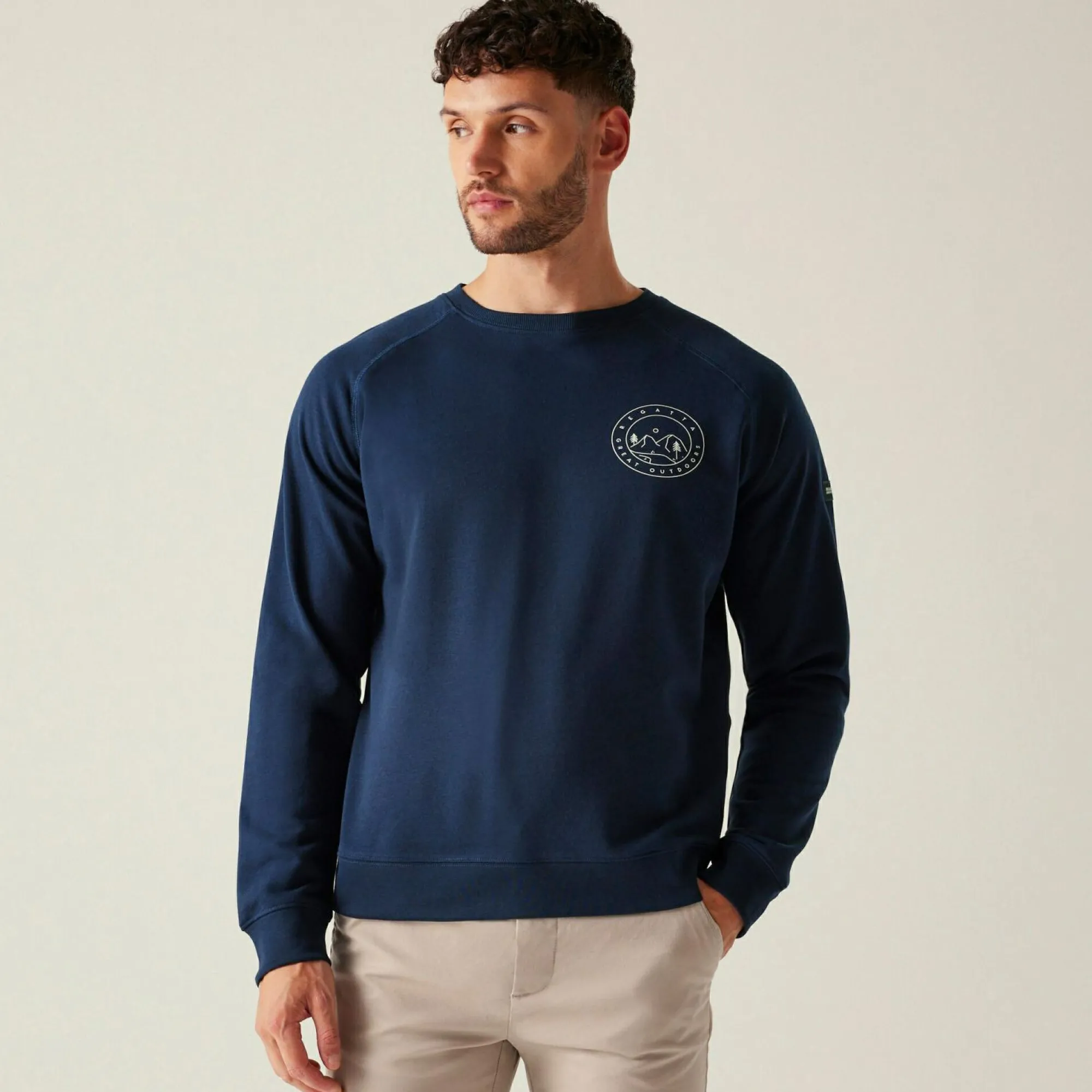 Regatta Staycation|Festival<Men's Nithsdale Crewneck Sweatshirt |