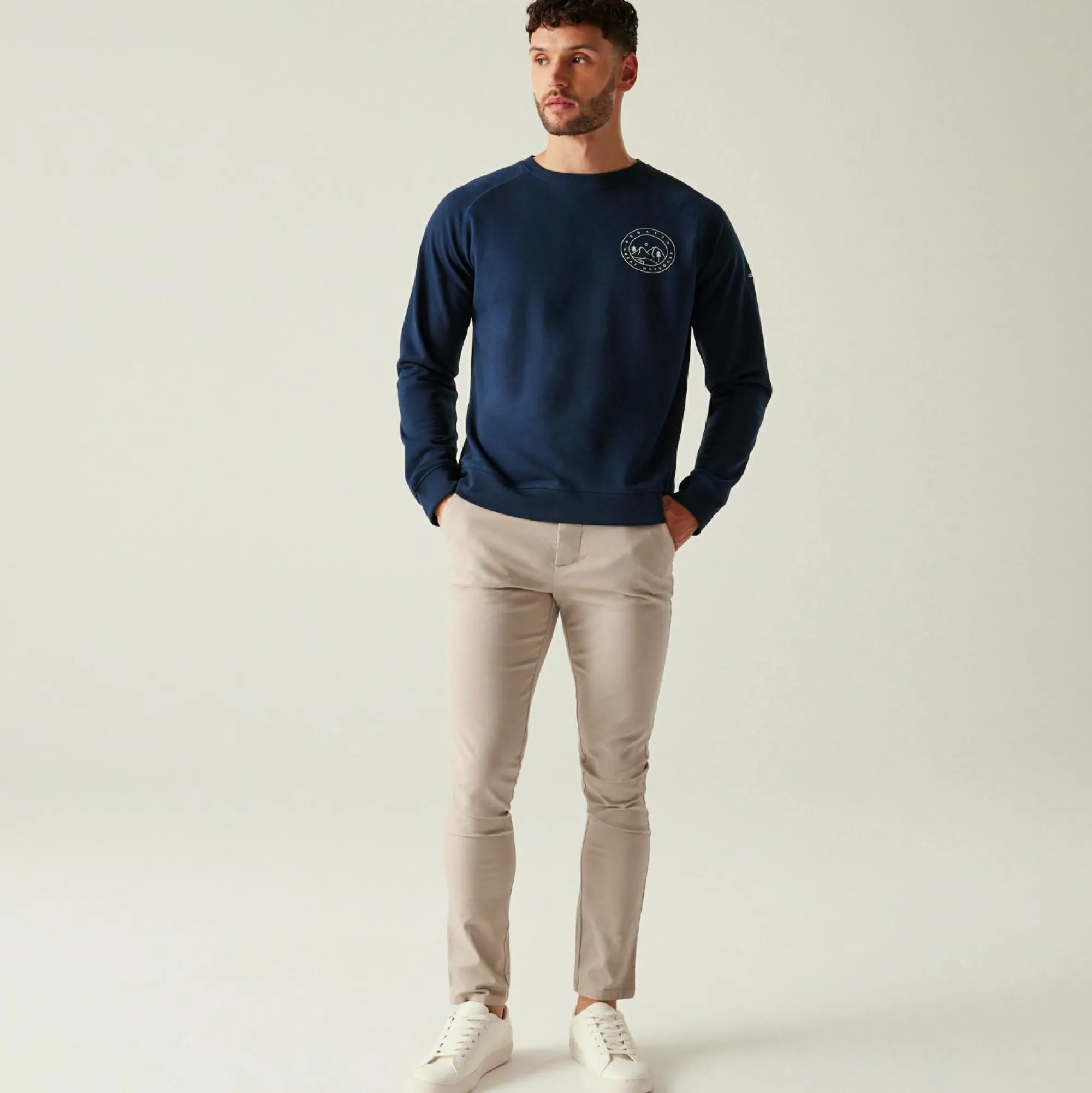 Regatta Staycation|Festival<Men's Nithsdale Crewneck Sweatshirt |