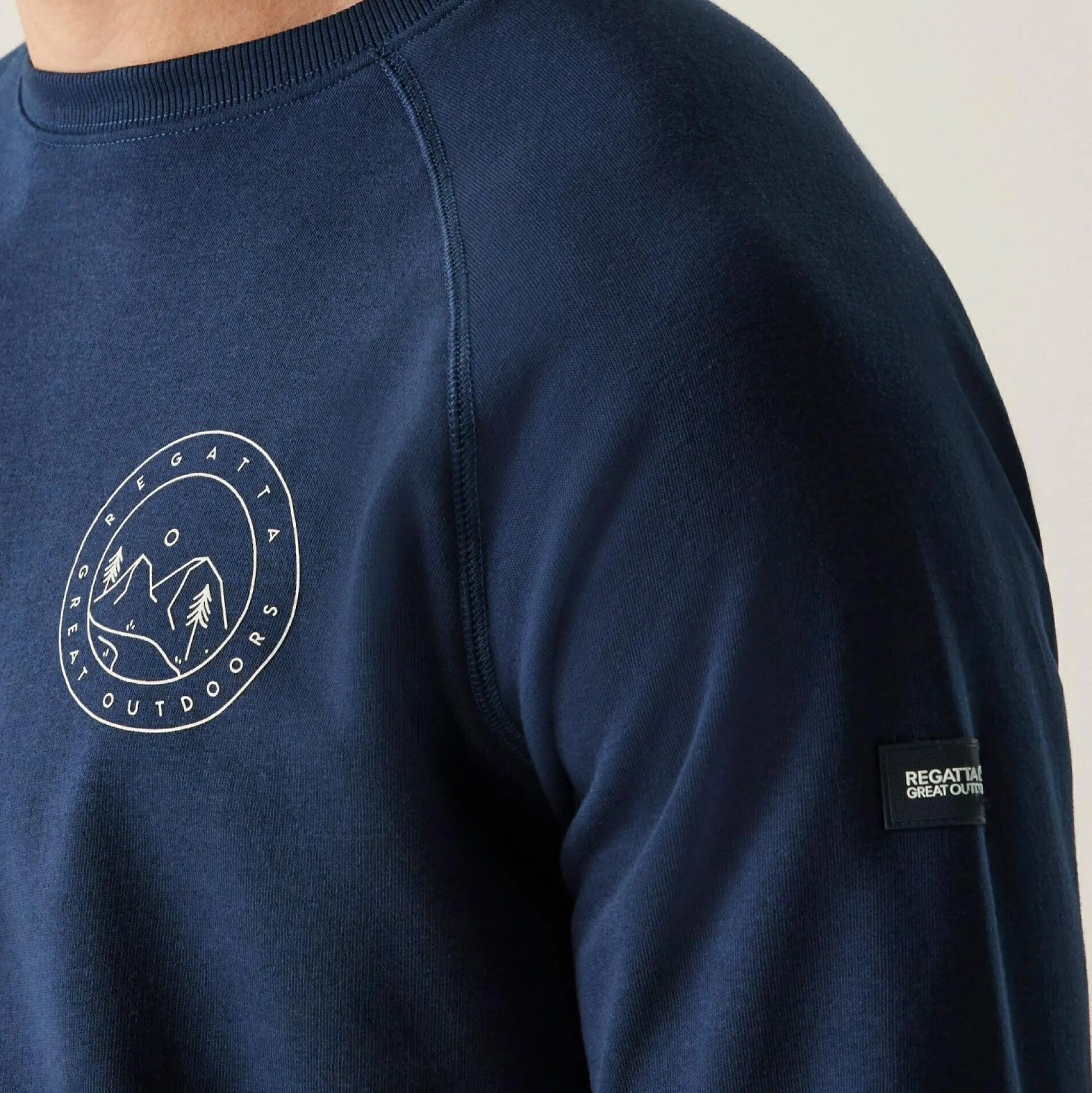 Regatta Staycation|Festival<Men's Nithsdale Crewneck Sweatshirt |